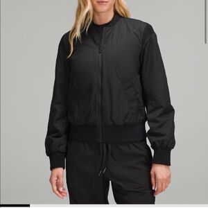 Lululemon Insulated Bomber Jacket Reversible Size 8